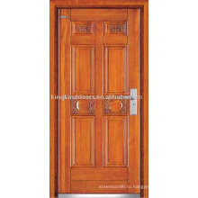 Стальные двери деревянные наружные (JKD-235) бронированную дверь дизайн от бренда двери Китай Top 10